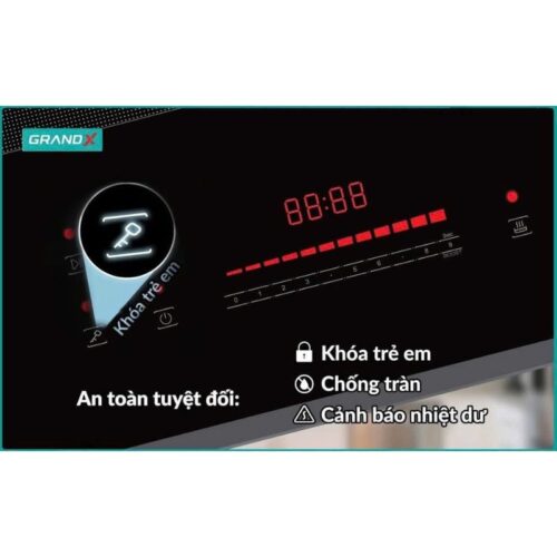 Bếp từ Grandx GX IP659SE 4 dieu khien bep tu grandx gx ip659se